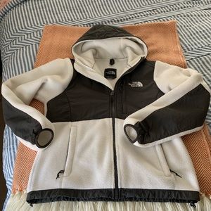 North Face hooded Denali jacket